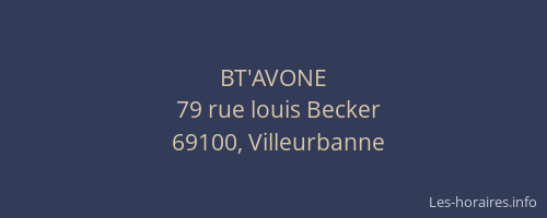 BT'AVONE