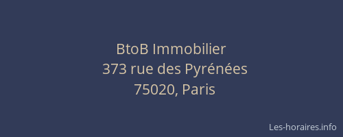 BtoB Immobilier