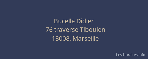 Bucelle Didier