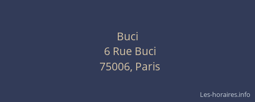 Buci