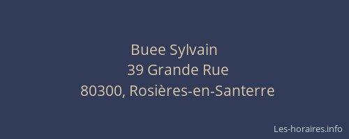 Buee Sylvain