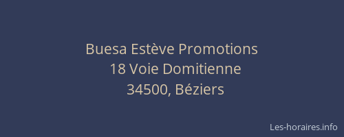 Buesa Estève Promotions