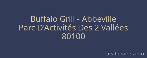 Buffalo Grill - Abbeville