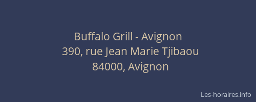 Buffalo Grill - Avignon