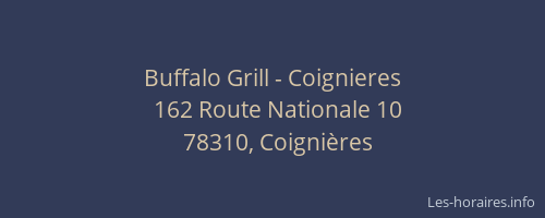 Buffalo Grill - Coignieres