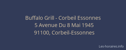 Buffalo Grill - Corbeil Essonnes