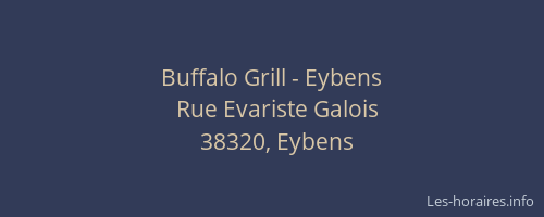 Buffalo Grill - Eybens