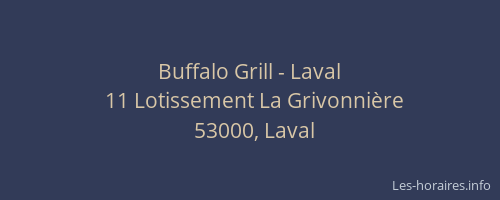 Buffalo Grill - Laval