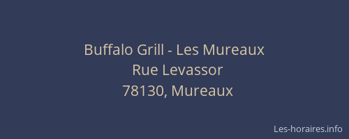 Buffalo Grill - Les Mureaux
