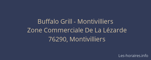 Buffalo Grill - Montivilliers