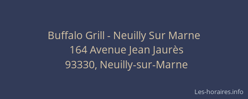 Buffalo Grill - Neuilly Sur Marne