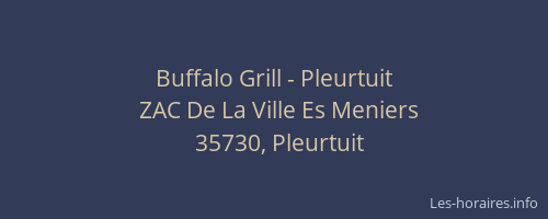 Buffalo Grill - Pleurtuit