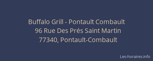 Buffalo Grill - Pontault Combault