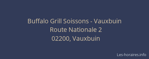 Buffalo Grill Soissons - Vauxbuin