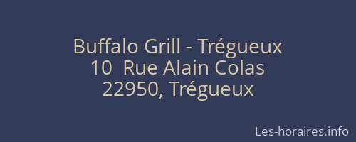 Buffalo Grill - Trégueux