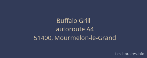 Buffalo Grill