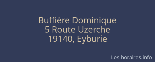 Buffière Dominique