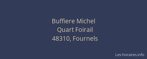 Buffiere Michel