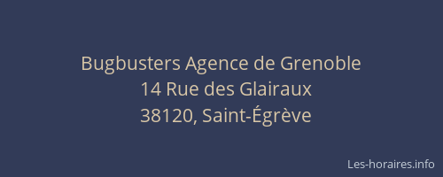 Bugbusters Agence de Grenoble