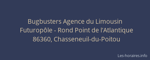 Bugbusters Agence du Limousin