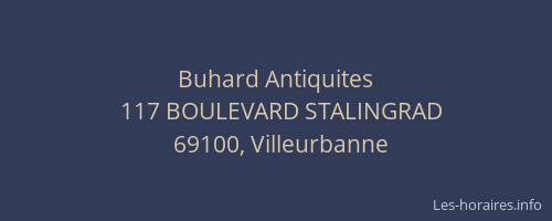 Buhard Antiquites