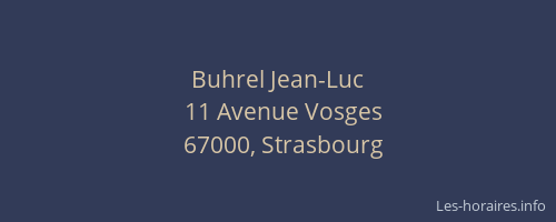 Buhrel Jean-Luc