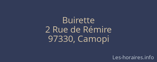 Buirette