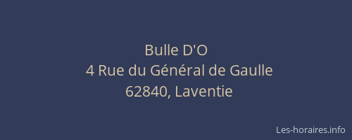 Bulle D'O
