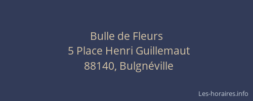 Bulle de Fleurs
