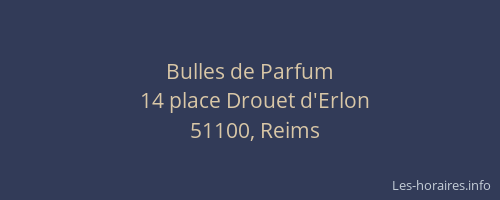 Bulles de Parfum