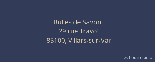 Bulles de Savon