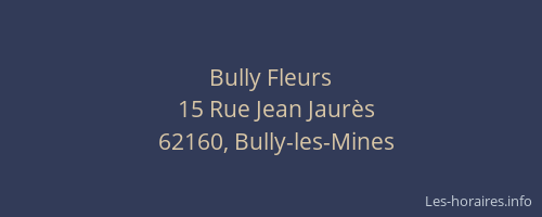 Bully Fleurs