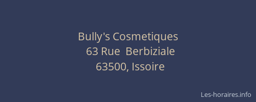 Bully's Cosmetiques
