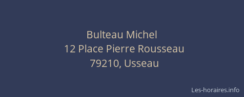 Bulteau Michel