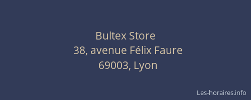 Bultex Store