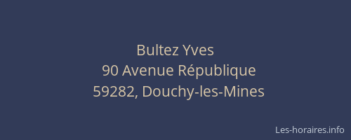 Bultez Yves