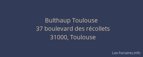 Bulthaup Toulouse