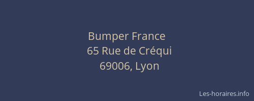 Bumper France