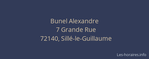 Bunel Alexandre