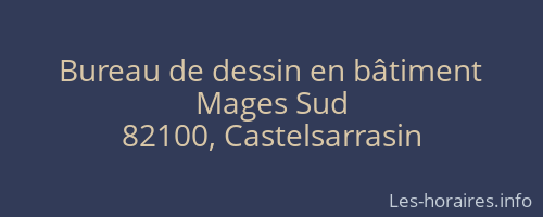 Bureau de dessin en bâtiment