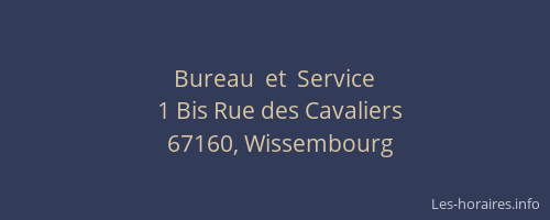 Bureau  et  Service