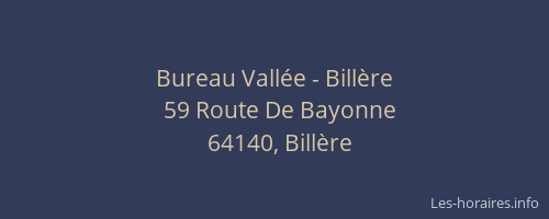 Bureau Vallée - Billère