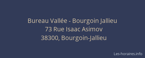 Bureau Vallée - Bourgoin Jallieu