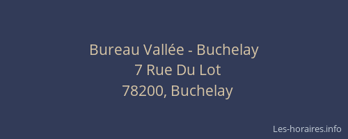 Bureau Vallée - Buchelay