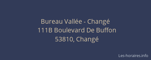 Bureau Vallée - Changé