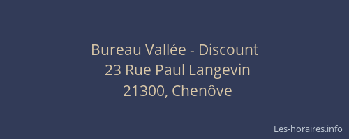 Bureau Vallée - Discount