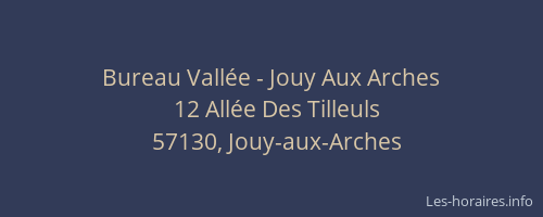 Bureau Vallée - Jouy Aux Arches