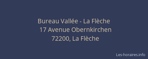 Bureau Vallée - La Flèche