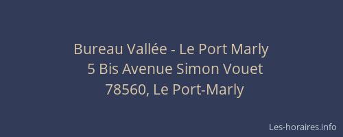 Bureau Vallée - Le Port Marly