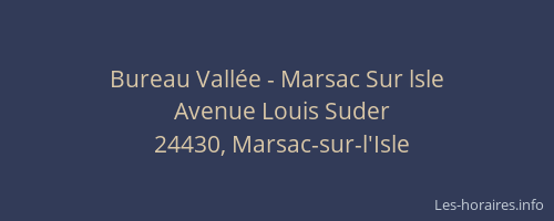 Bureau Vallée - Marsac Sur lsle